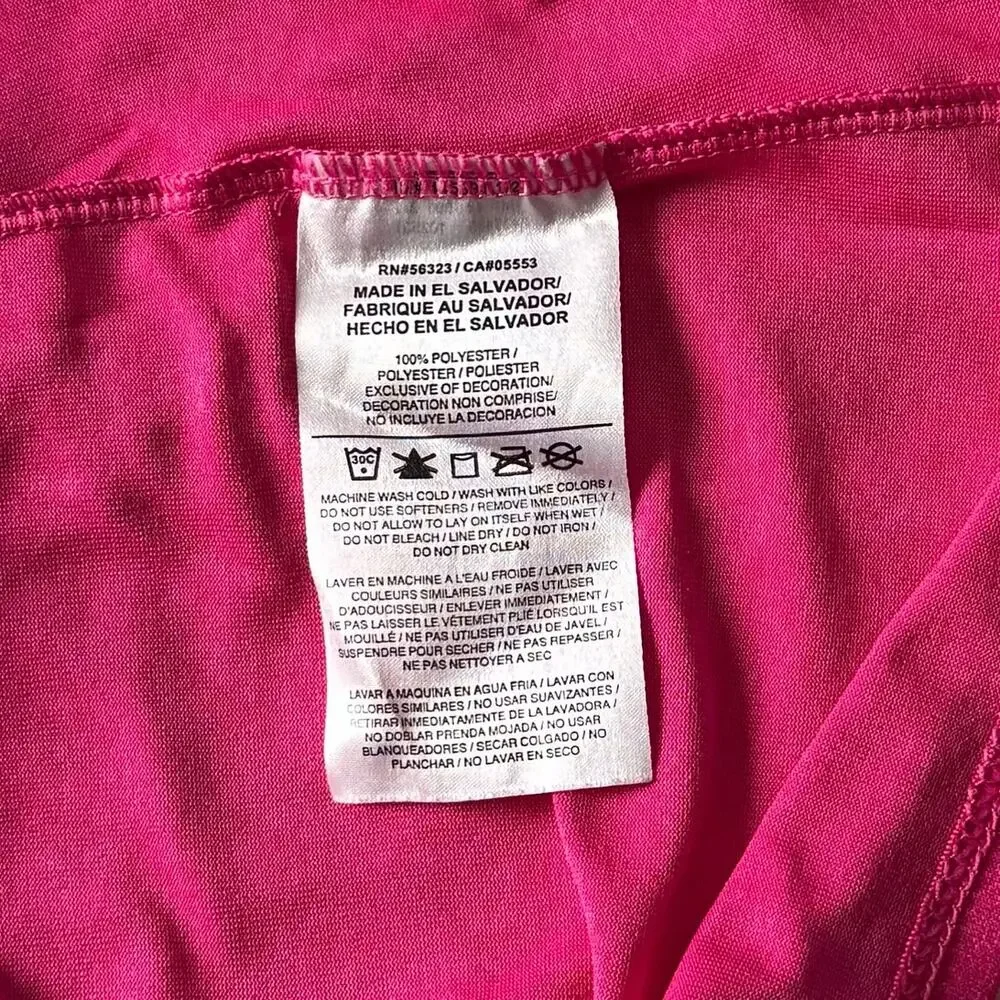 Nike Women's The Nike V-Neck Tee in Pink Size M - Picture 5 of 7